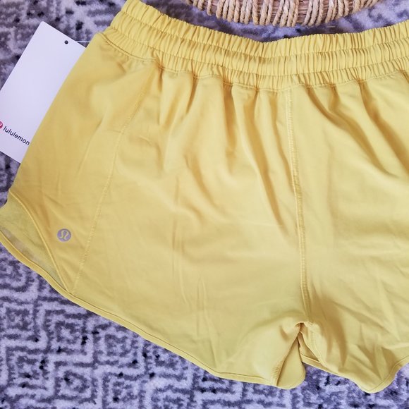 NWT Lululemon Hotty Hot Short 4" Long Soleil 10 - Picture 2 of 8